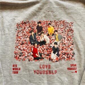 BTS World Tour Graphic Sweatshirt